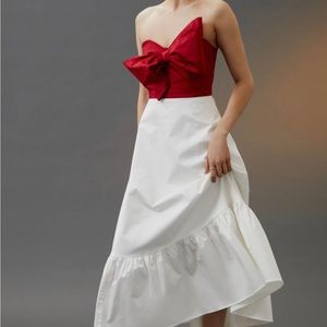 Hutch Anthropology bow tie dress size 4